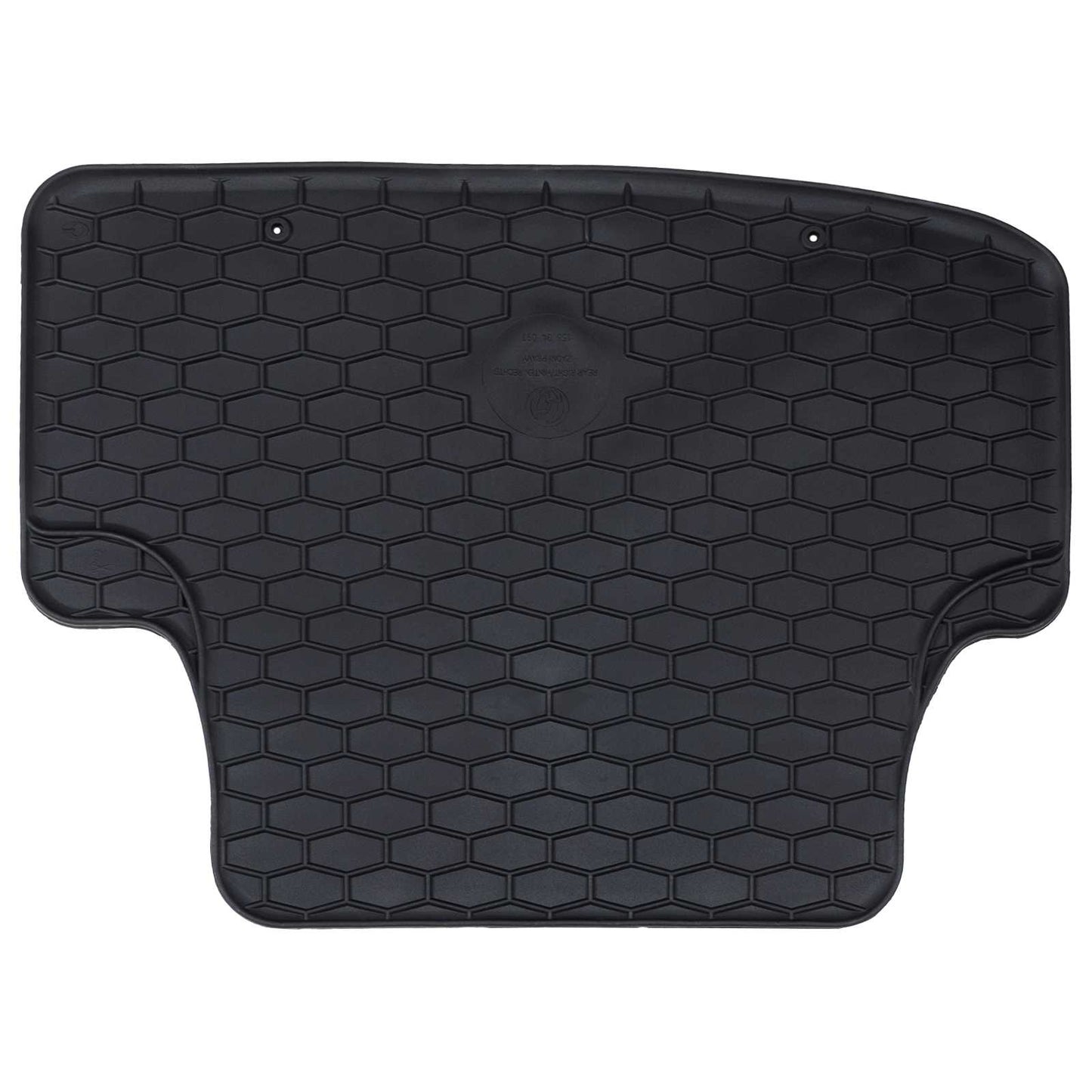 Autofußmatte 4 pcs Schwarz geeignet für Audi A3 2012-2020 Gummi