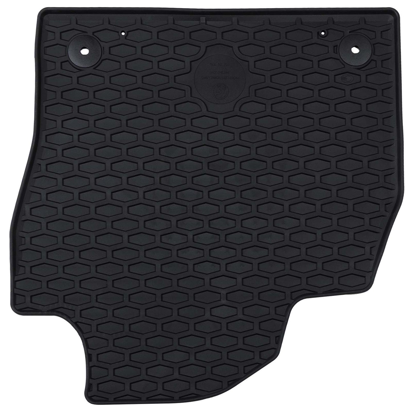 Autofußmatte 4 pcs Schwarz Geeignet für VW POLO 2021- Gummi