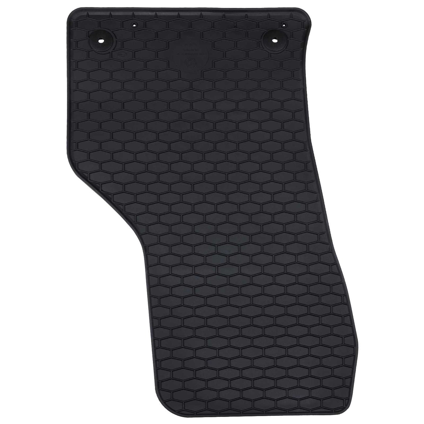 Autofußmatte 4 pcs Schwarz Gummi