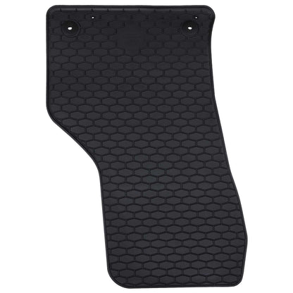 Autofußmatte 4 pcs Schwarz Gummi