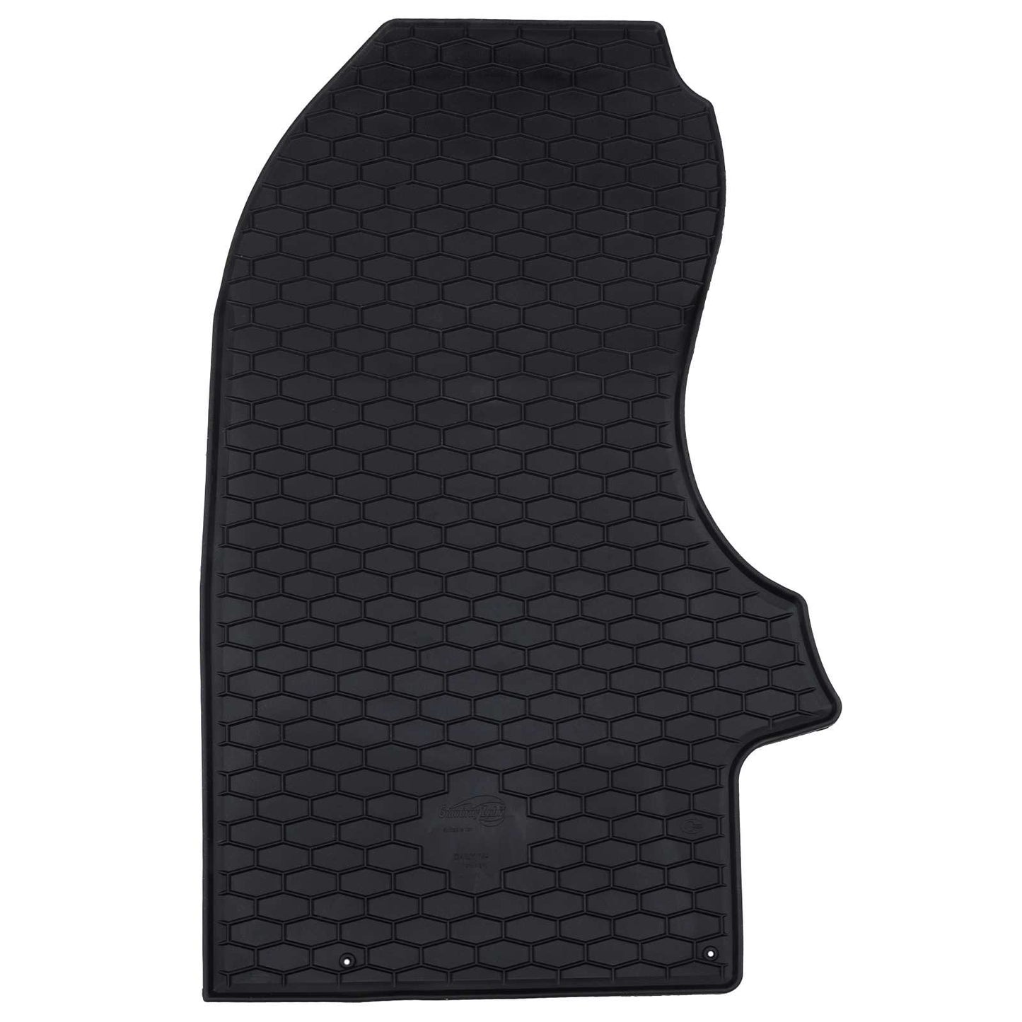 Autofußmatte 3 pcs Schwarz Geeignet für Iveco DAILY 2014- Gummi