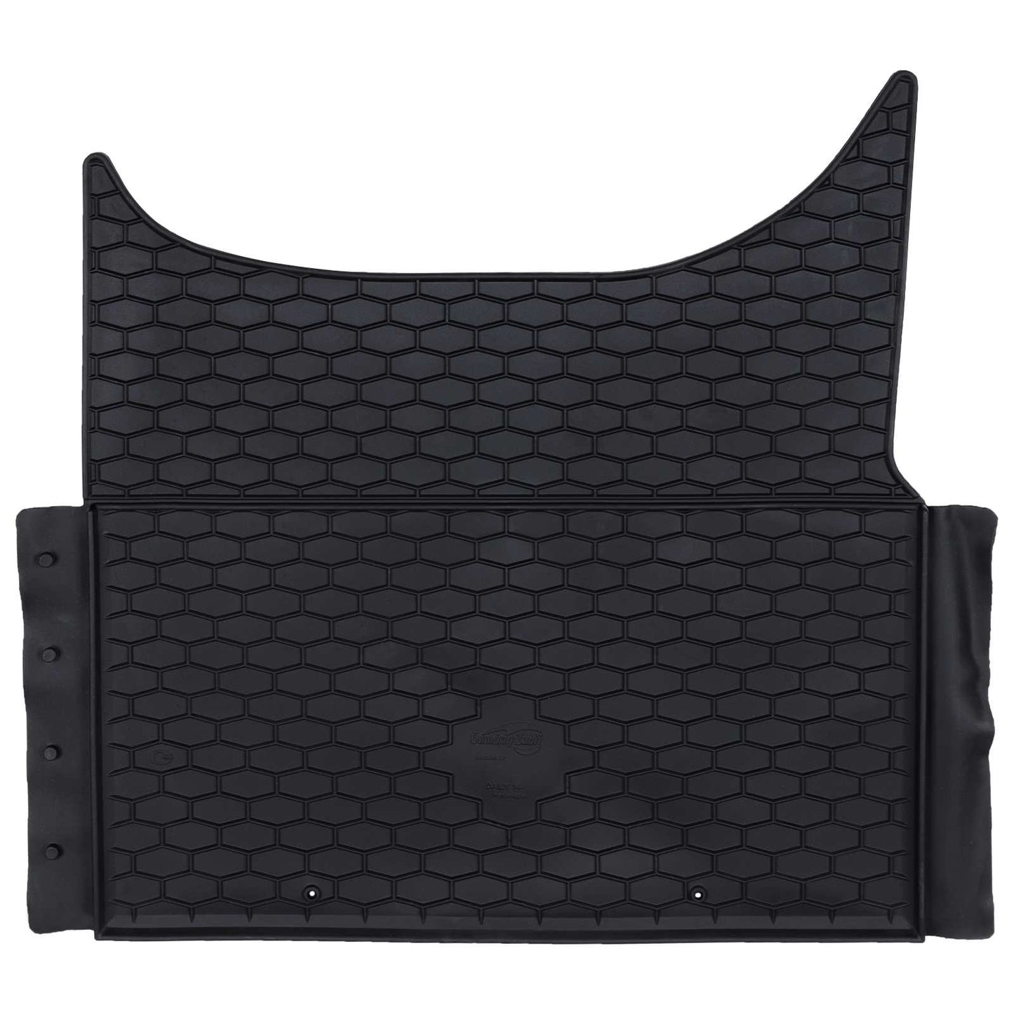 Autofußmatte 3 pcs Schwarz Geeignet für Iveco DAILY 2014- Gummi