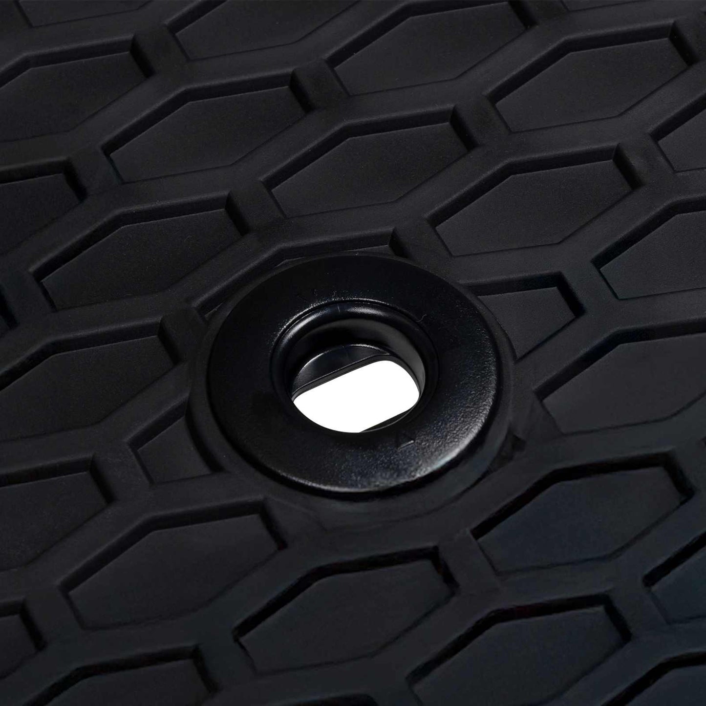 Autofußmatte 3 pcs Schwarz Gummi