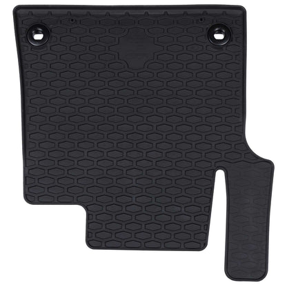 Autofußmatte 3 pcs Schwarz Gummi