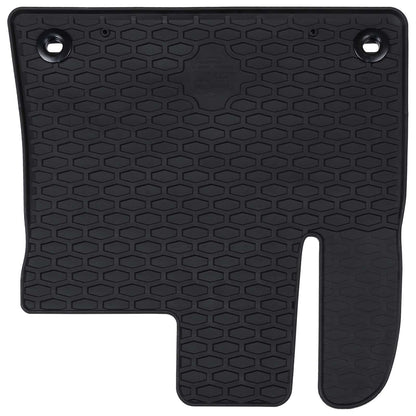 Autofußmatte 4 pcs Schwarz Gummi