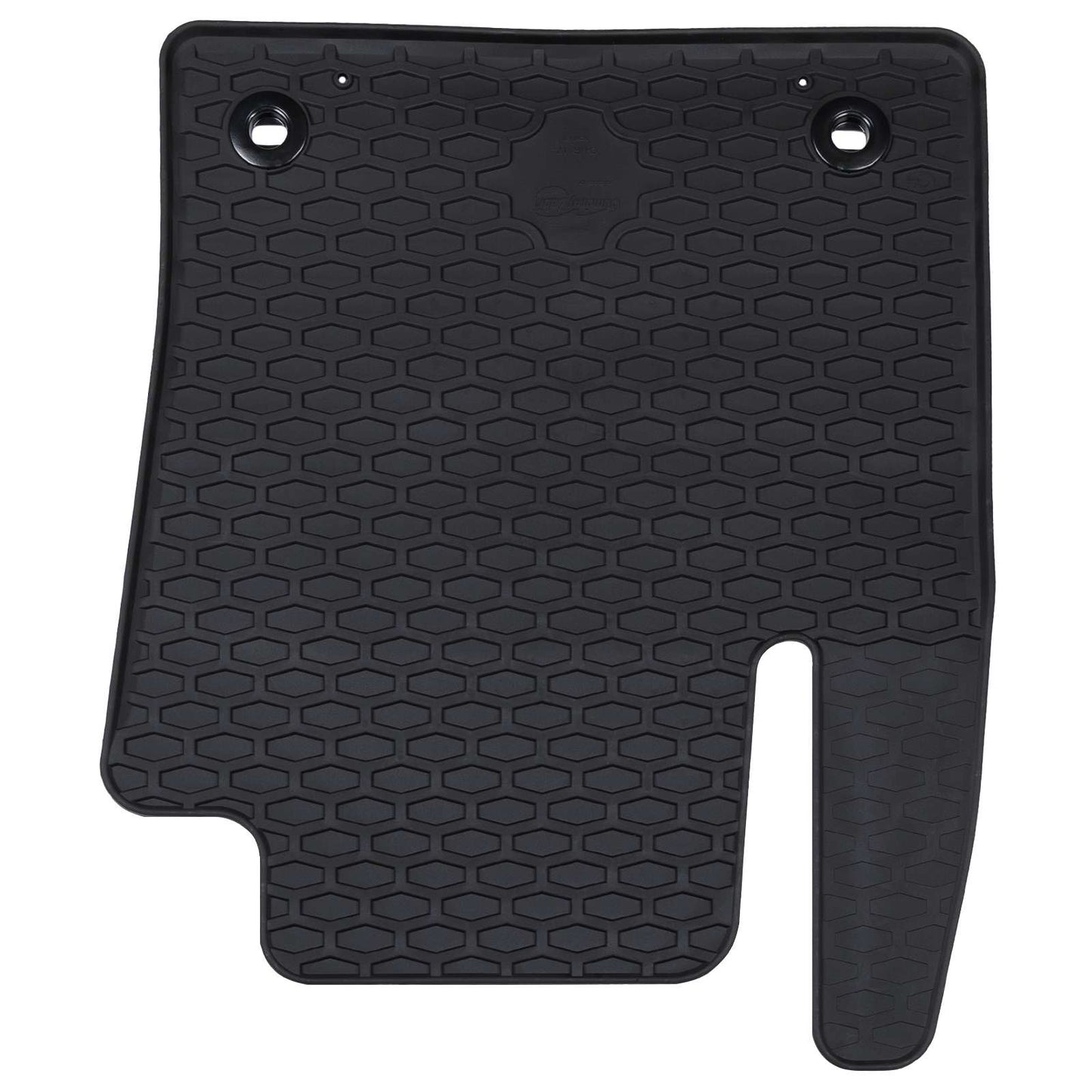 Autofußmatte 4 pcs Schwarz Gummi