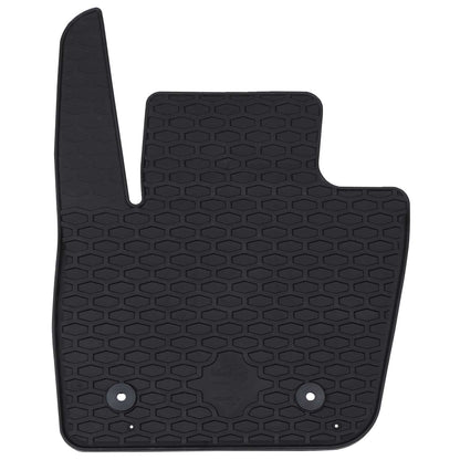 Autofußmatte 4 pcs Schwarz Geeignet für Ford MONDEO 2014- Gummi