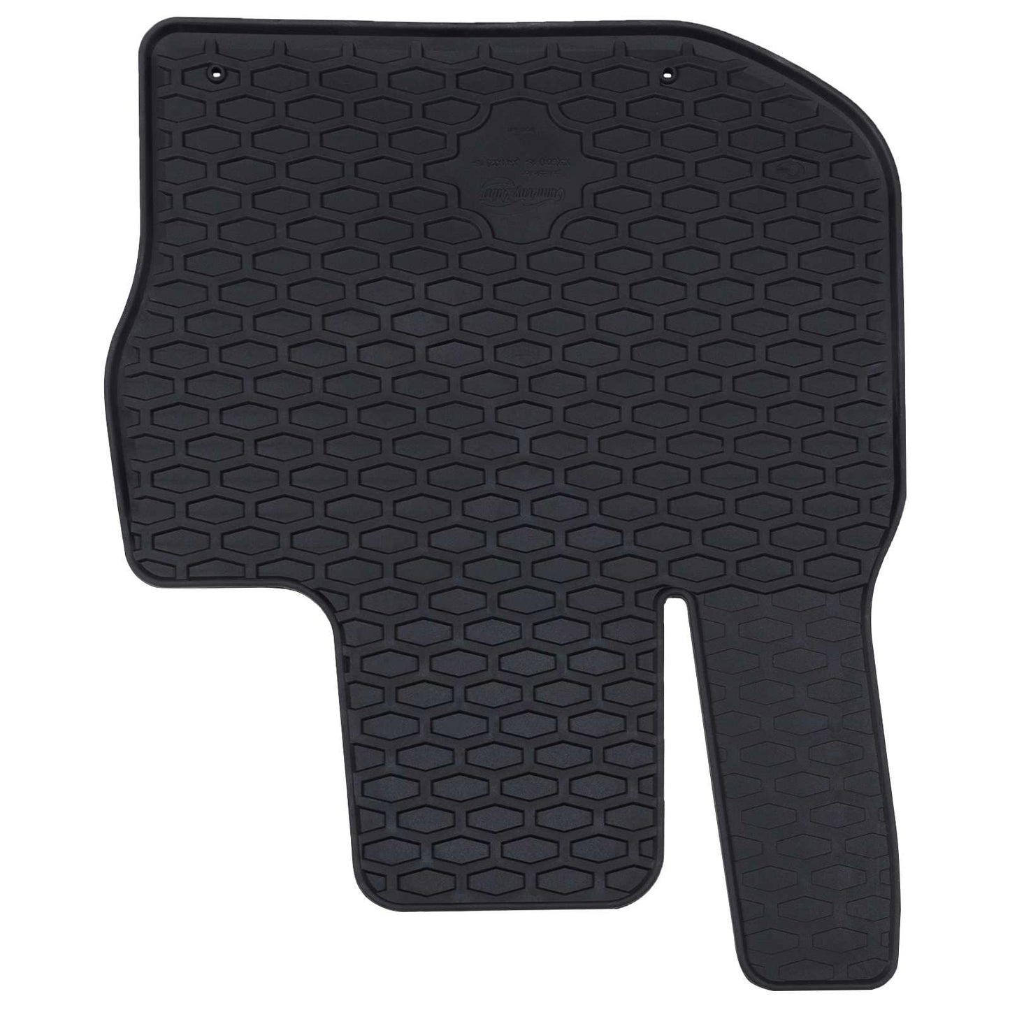 Autofußmatte 4 pcs Schwarz Gummi