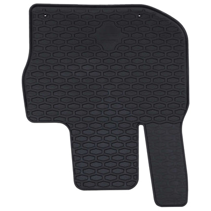 Autofußmatte 4 pcs Schwarz Gummi