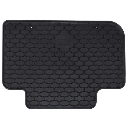 Autofußmatte 4 pcs Schwarz Gummi