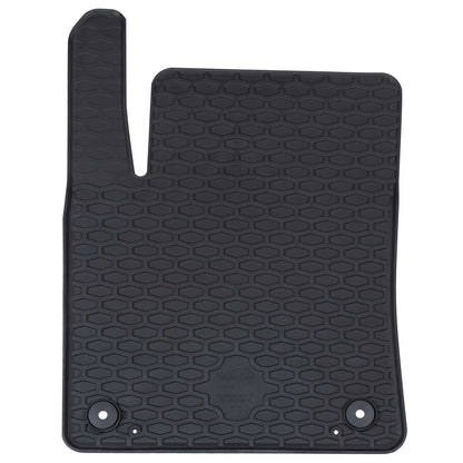 Autofußmatte 4 pcs Schwarz Gummi