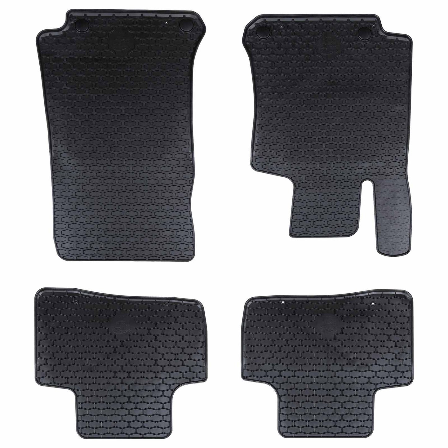 Autofußmatte 4 pcs Schwarz Geeignet für GLC 2016-2022 Gummi