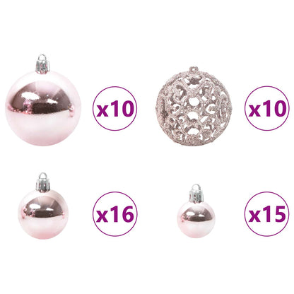 vidaXL Sapin de Noël artificiel pliable Blanc 240 cm PVC et acier