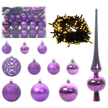 vidaXL Künstlicher Weihnachtsbaum Weiß 120 cm PVC und Stahl