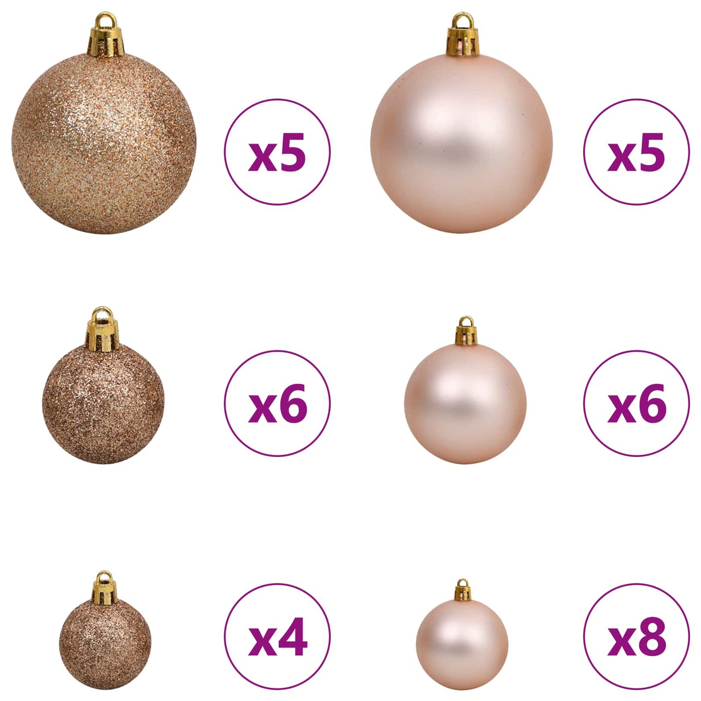 vidaXL Künstlicher Weihnachtsbaum Weiß 120 cm PVC und Stahl