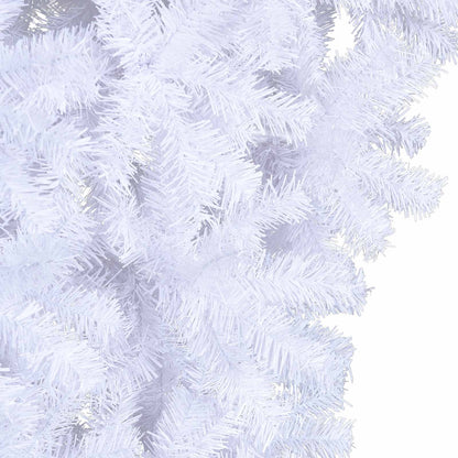 vidaXL Künstlicher Weihnachtsbaum Weiß 120 cm PVC und Stahl