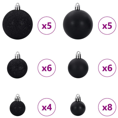 vidaXL Künstlicher Weihnachtsbaum Weiß 120 cm PVC und Stahl