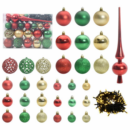 vidaXL Künstlicher Weihnachtsbaum Weiß 120 cm PVC und Stahl