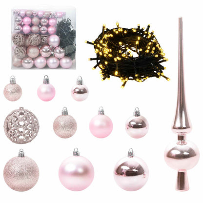 vidaXL Künstlicher Weihnachtsbaum Weiß 240 cm PVC und Stahl
