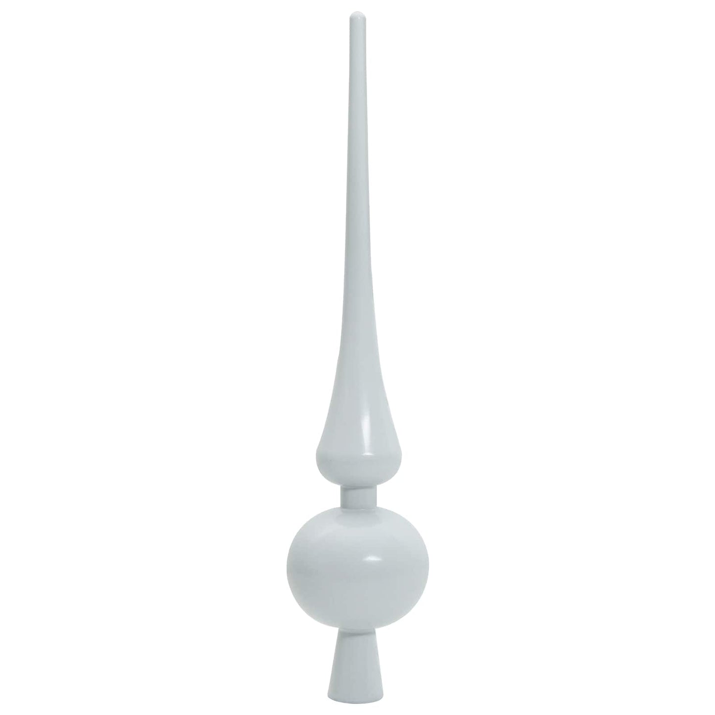 vidaXL Künstlicher Weihnachtsbaum Weiß 240 cm PVC und Stahl