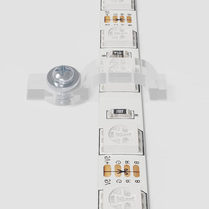 LED Streifen 2 pcs Schwarz und Transparent 4000 mm