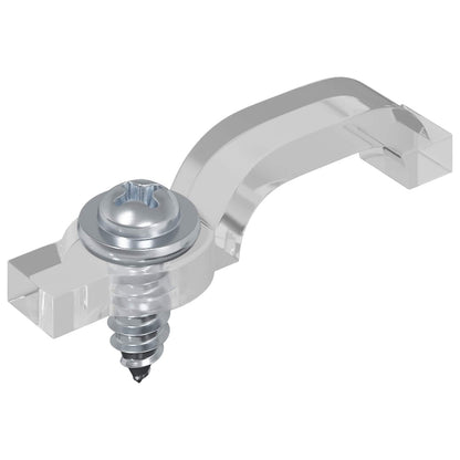 LED Streifen 2 pcs Schwarz und Transparent 5500 mm