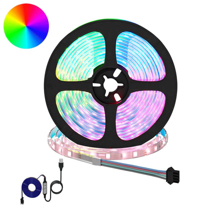 LED Streifen 2 pcs Schwarz und Transparent 5500 mm