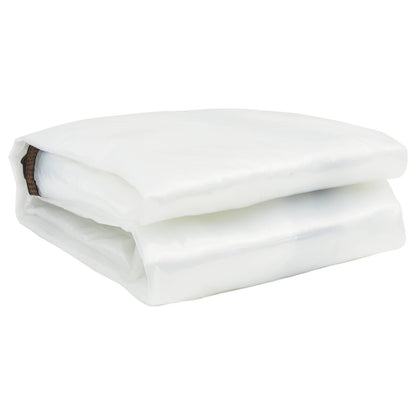 Plane mit Ösen Transparent 10 x 10 m Polyethylen