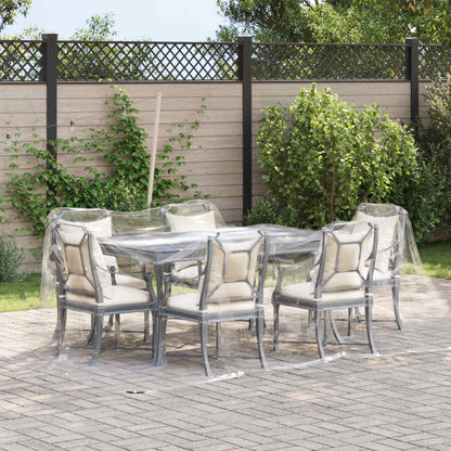 Plane mit Ösen Transparent 2 x 12 m Polyethylen