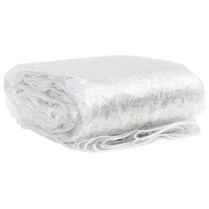 Plane mit Ösen Transparent 2 x 12 m Polyethylen