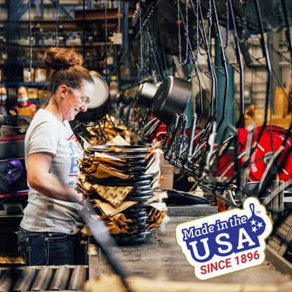 Lodge Deluxe Pfannenschaber, Einheitsgröße, Schwarz 