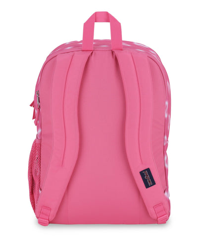 JanSport Laptop Backpack - Computer Bag with 2 Compartments, Ergonomic Shoulder Straps, 15” Laptop Sleeve, Haul Handle - Book Rucksack - Strawberry Shower