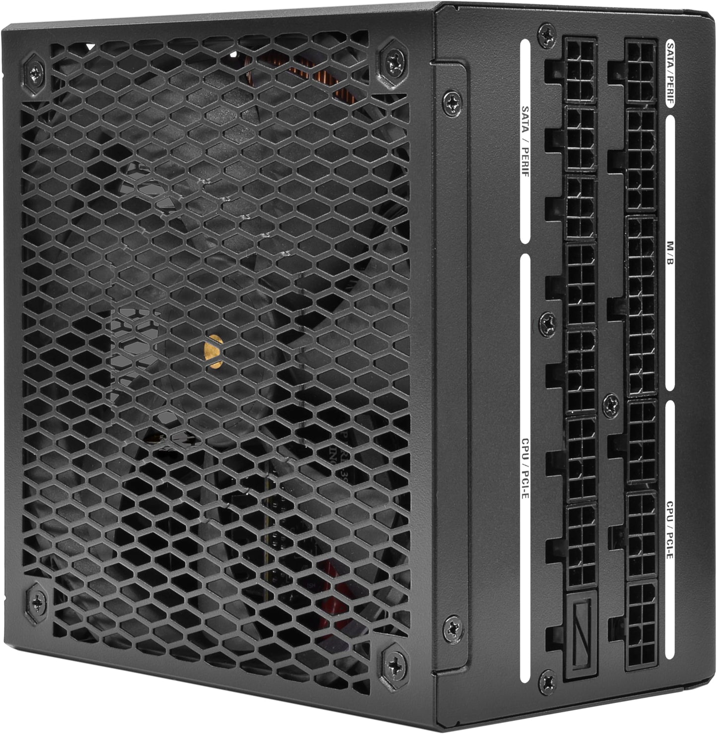 Super Flower Leadex III ATX 3.1 1000W, Cybenetics Platinum, 80+ Gold, 10 Jahre Garantie, ECO-Modus (halblüfterlos), FDB-Lüfter mit Kupferwelle, vollmodulares Netzteil, SF-1000F14GE, Schwarz