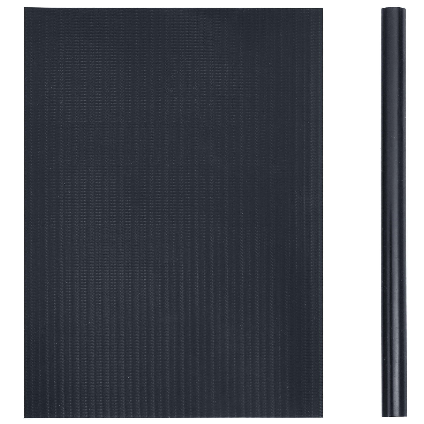 vidaXL Garten Sichtschutzbildschirme 2 pcs Dunkelgrau 35 x 0.19 m PVC