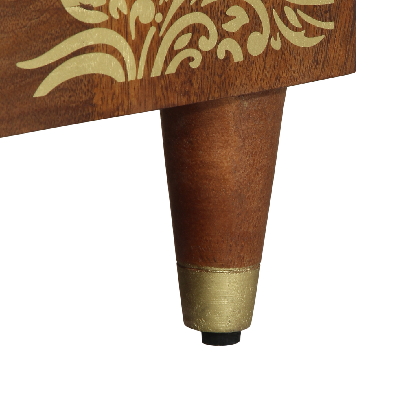 vidaXL Badezimmerschrank-Set mit Tür 2 pcs Honigbraun Massivholz Mango