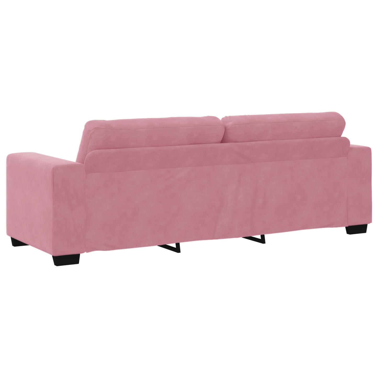vidaXL | Ensemble de canapés | 2 pcs Rose 221 x 78 x 80 cm Velours