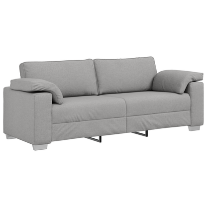 vidaXL Canapé 2 places Gris nuage 219 x 80 x 82 cm Tissu
