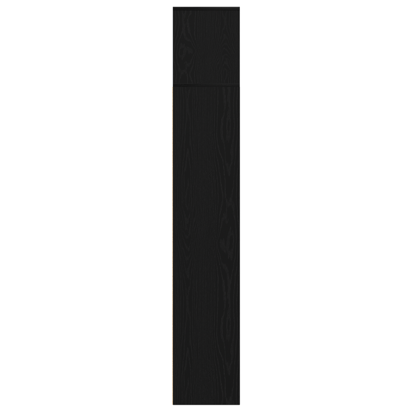 vidaXL Bücherregal 3 pcs Schwarz Eichen-Optik 36 x 30 x 143 cm