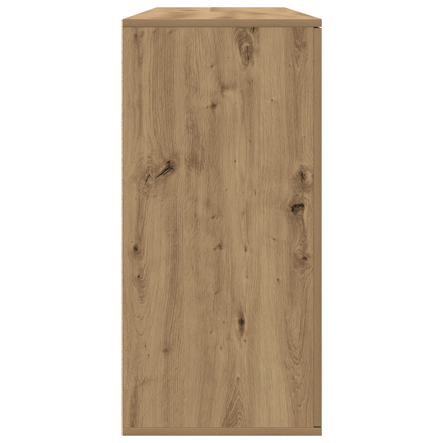 vidaXL Sideboard 2 pcs Artisan-Eiche 79 x 38 x 80 cm Holzwerkstoff