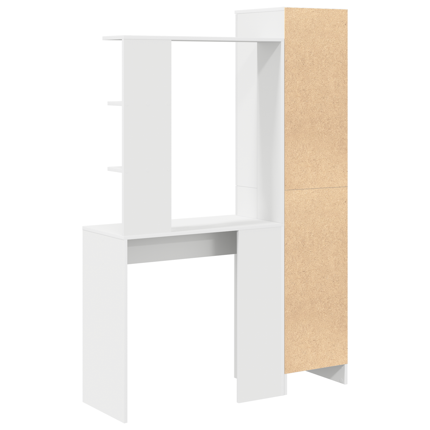 vidaXL Schreibtisch 2 pcs Weiß