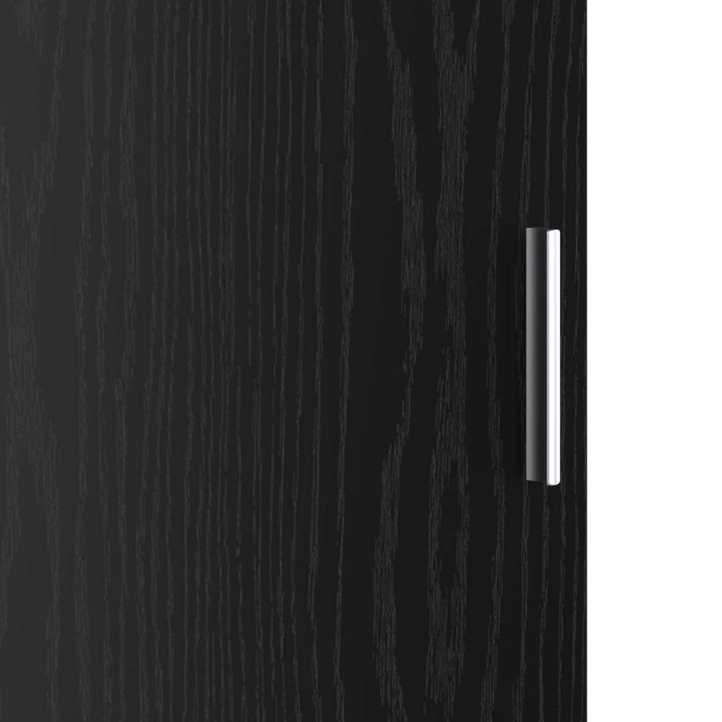 vidaXL Schreibtisch 2 pcs Schwarz Eichen-Optik