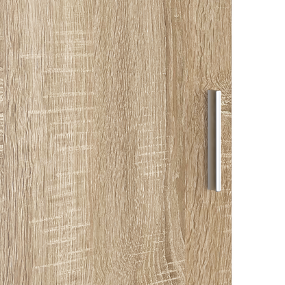 vidaXL Schreibtisch 2 pcs Sonoma-Eiche