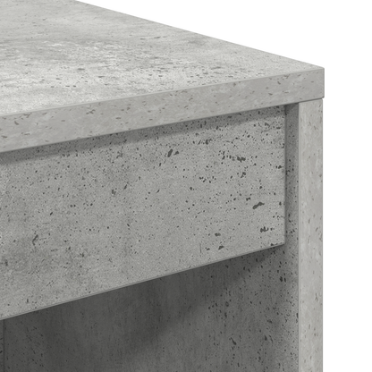 vidaXL Bureaux avec tiroirs 2 pcs Gris béton