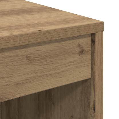 vidaXL Schreibtisch mit Schubladen 2 pcs Artisan-Eiche