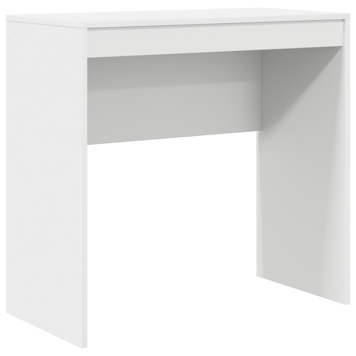 vidaXL Schreibtisch mit Schubladen 2 pcs Weiß