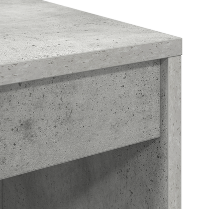 vidaXL Bureaux avec tiroirs 2 pcs Gris béton