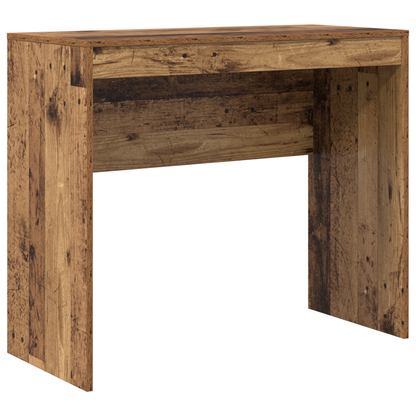vidaXL Schreibtisch mit Schubladen 2 pcs Altholz