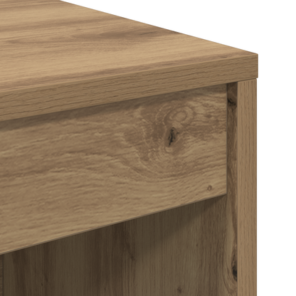 vidaXL Schreibtisch mit Schubladen 2 pcs Artisan-Eiche
