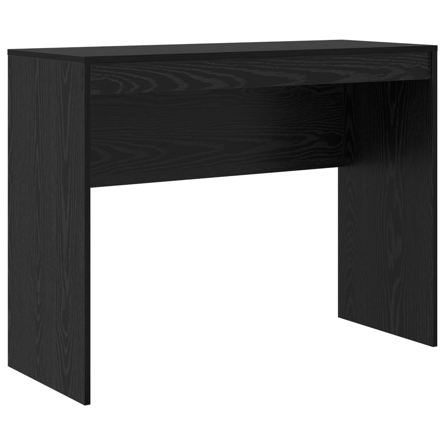 vidaXL Schreibtisch mit Schubladen 2 pcs Schwarz Eichen-Optik