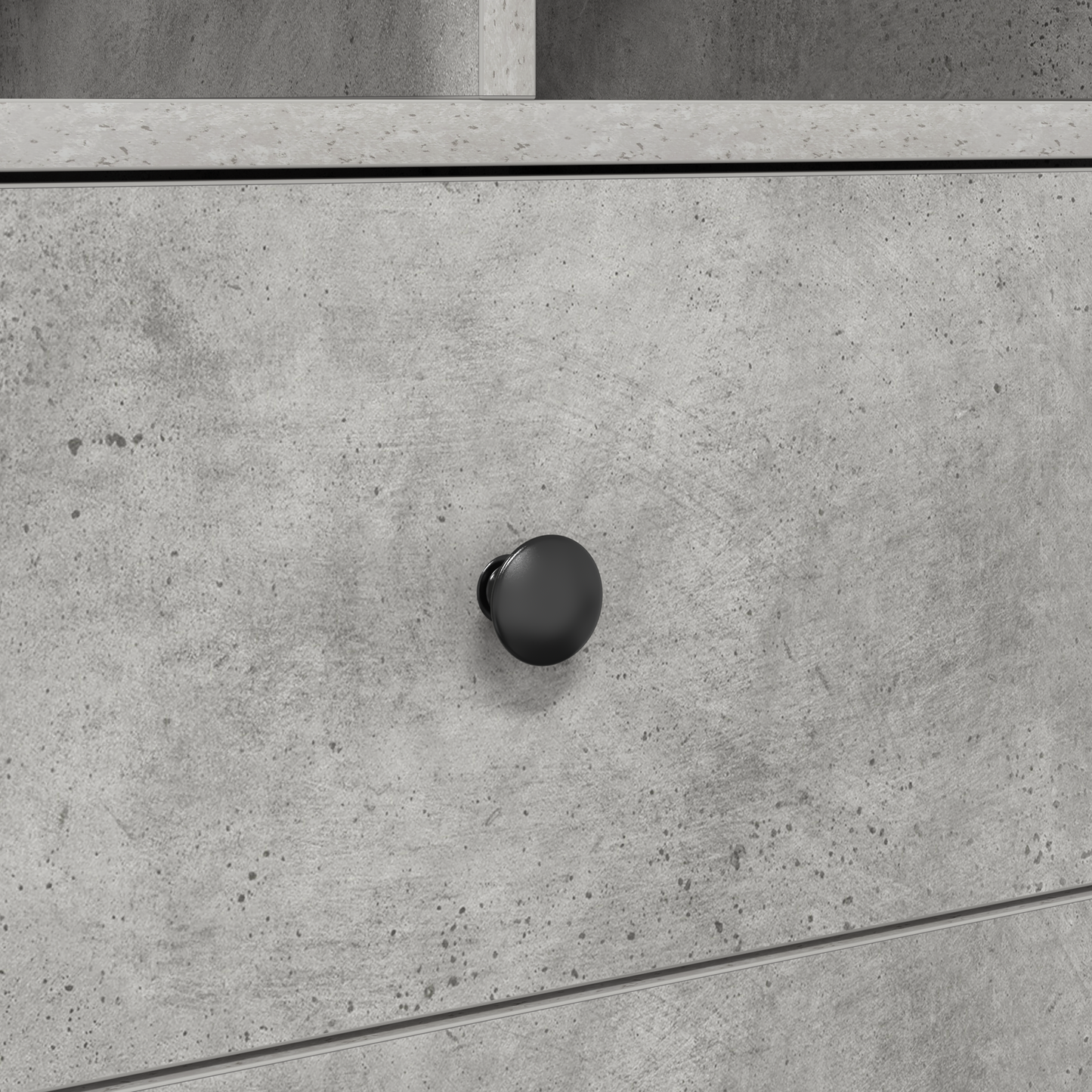 vidaXL Bureaux avec tiroirs 2 pcs Gris béton